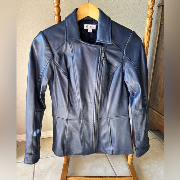 Denim&Co Jackets & Blazers - Lamb leather jacket